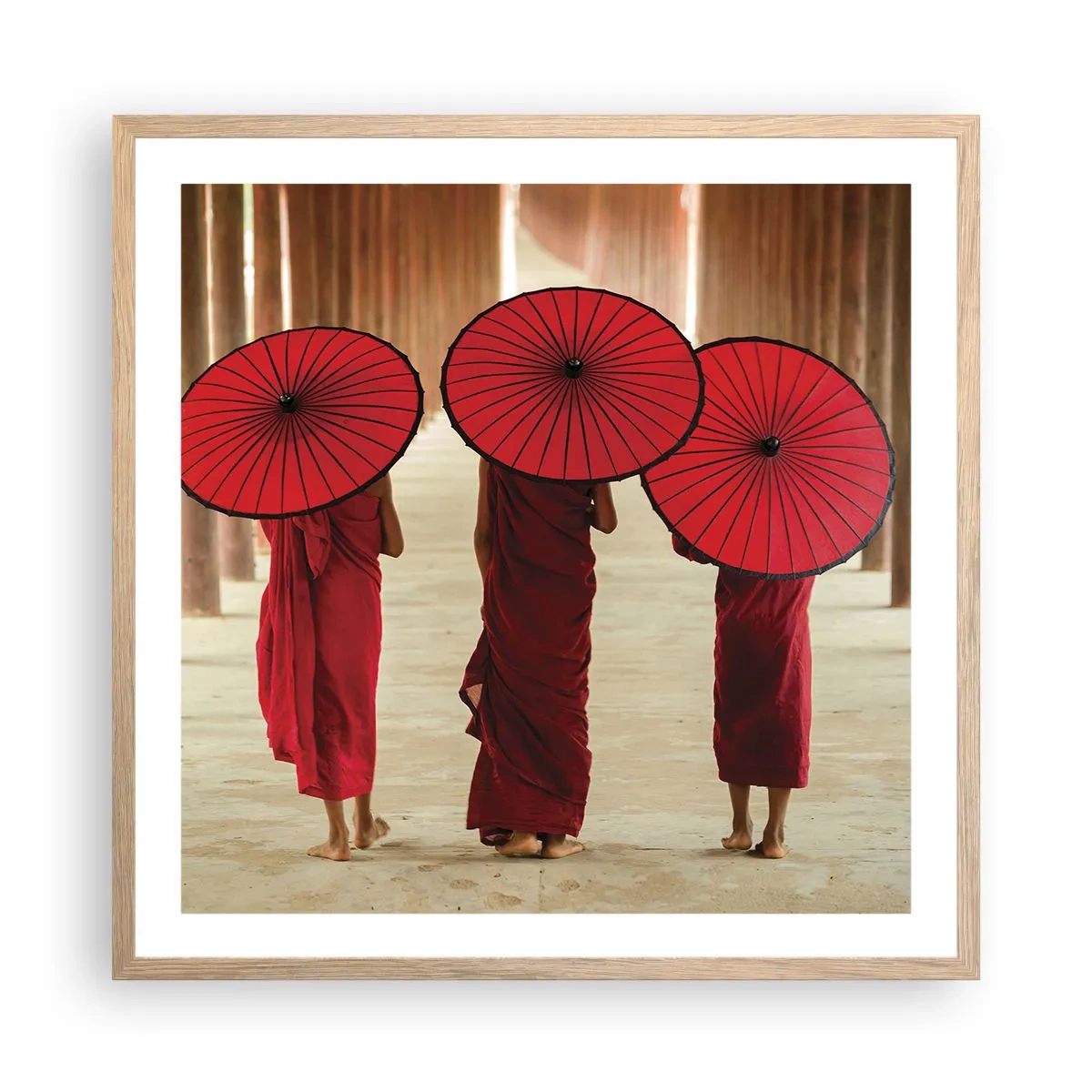 Plakat w ramie jasny dąb - W drodze do Czystej Krainy - 60x60 cm