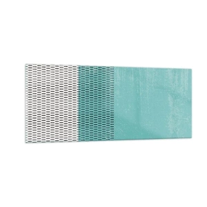 Obraz na szkle - Kompozycja zrównoważona - 100x40 cm