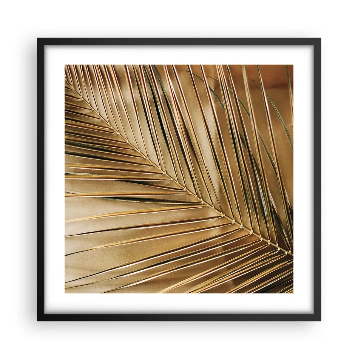 Plakat w czarnej ramie - Naturalna kolumnada - 50x50 cm