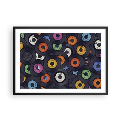 Plakat w czarnej ramie - Kolory klasyki - 70x50 cm