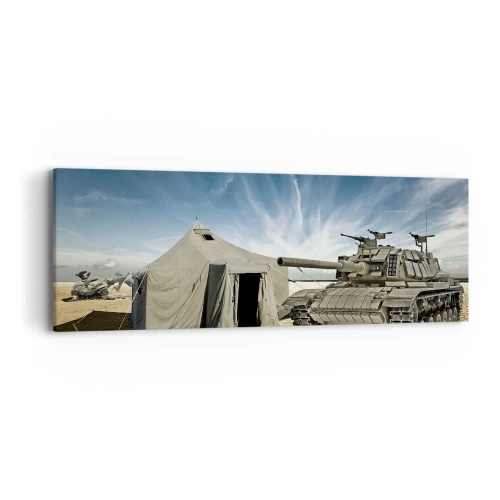 Obraz na płótnie - Militarny sen - 90x30 cm
