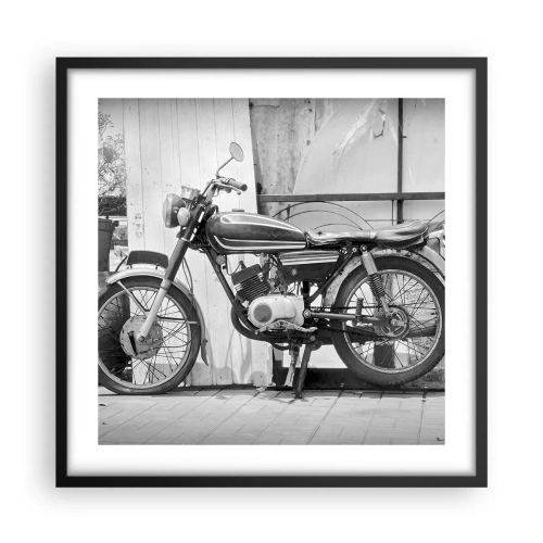 Plakat w czarnej ramie - Klasyka ponad wszystko - 50x50 cm