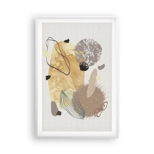 Plakat w białej ramie - Plumkologia stosowana - 61x91 cm