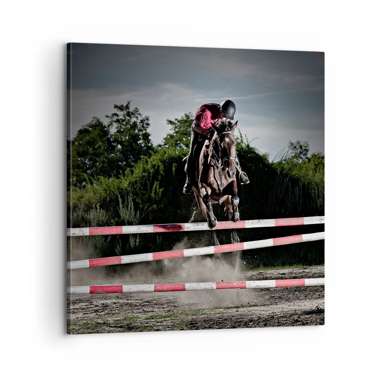 Obraz na płótnie - Razem po zwycięstwo - 60x60 cm