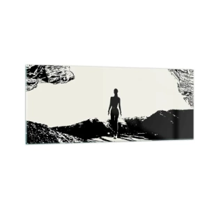 Obraz na szkle - Nowe spojrzenie - 100x40 cm