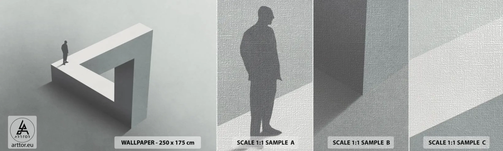 Fototapeta Próbka Premium Canvas - A jednak możliwe - Biznes, Industrialny, Nowoczesny - 100x30 cm