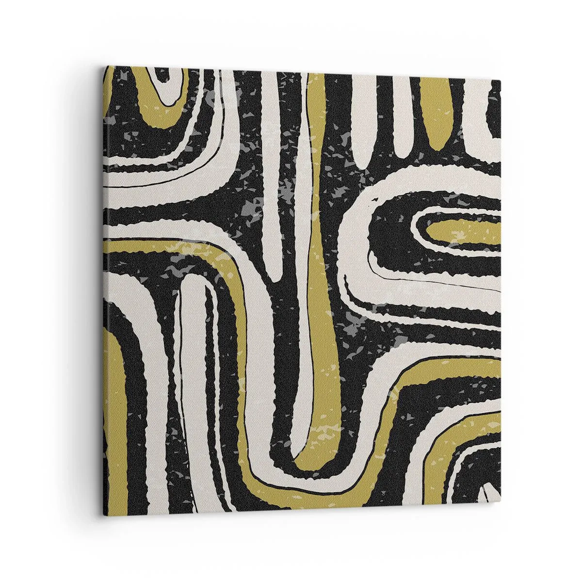 Obraz na płótnie - Kompozycja: trakty i zaułki - 50x50 cm