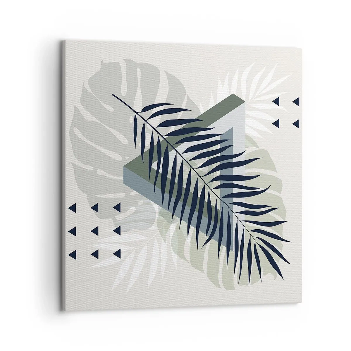 Obraz na płótnie - Natura i geometria – dwa porządki? - 50x50 cm
