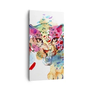 Obraz na płótnie - Piękna i bestia - 55x100 cm