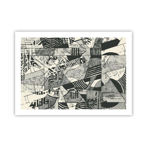 Plakat - Dynamika współczesności - 70x50 cm