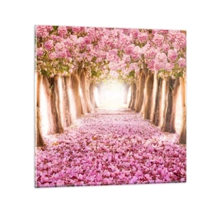 Obraz na szkle - Droga do raju - 60x60 cm