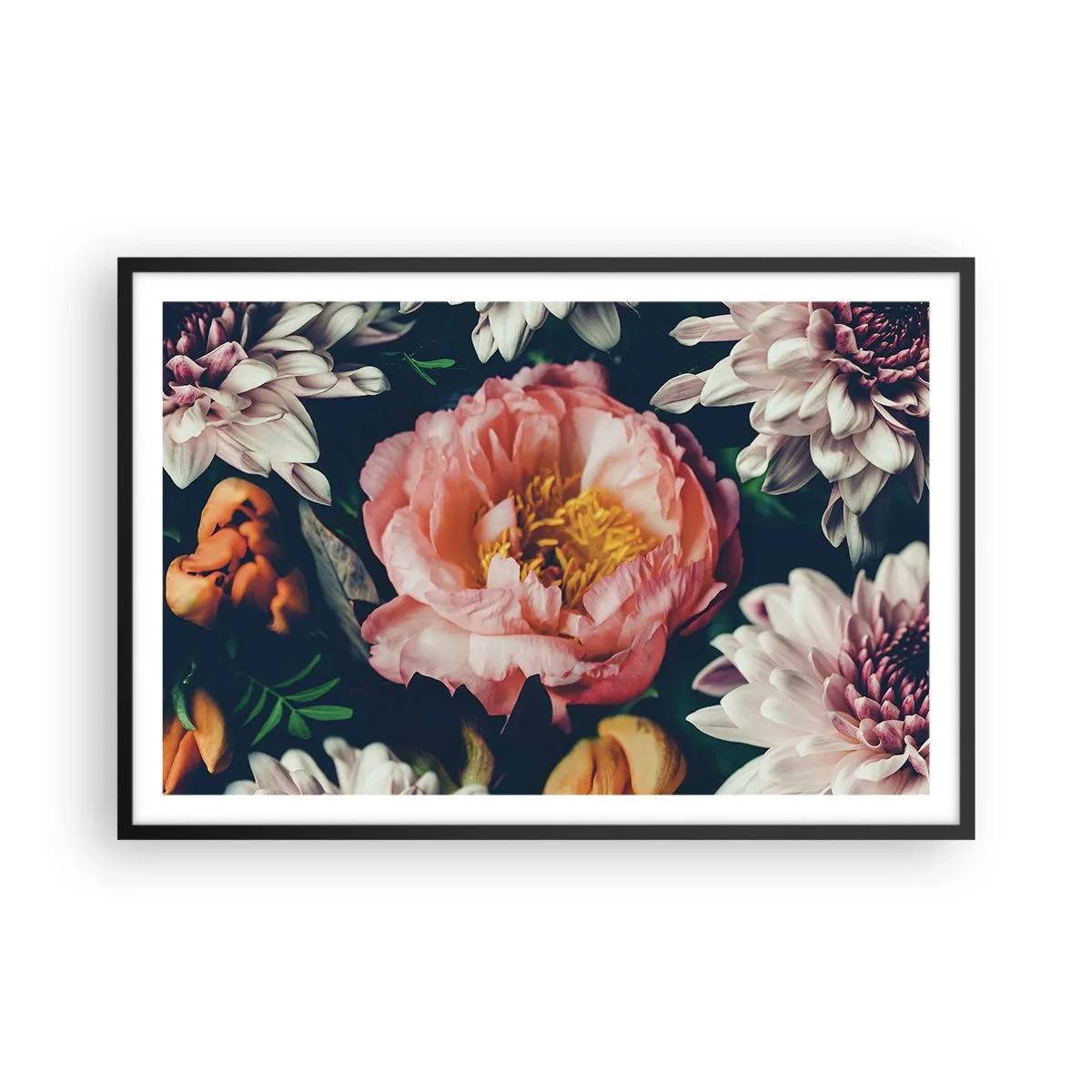 Plakat w czarnej ramie - Z barokowym przepychem - 91x61 cm