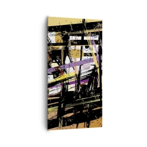 Obraz na płótnie - Ostre cięcie - 65x120 cm