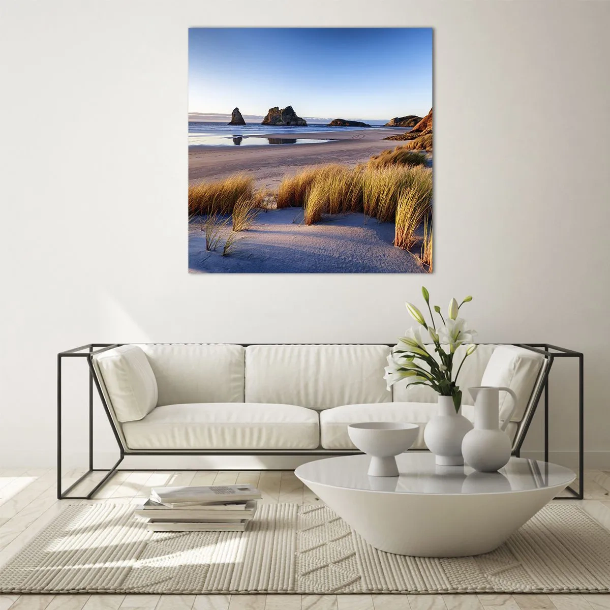 Obraz na szkle - Dla poszukiwaczy spokoju - 50x50 cm