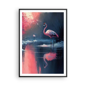 Plakat w czarnej ramie - Ptasie ustronie - 70x100 cm