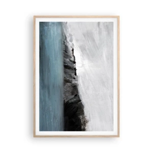 Plakat w ramie jasny dąb - Woda – ziemia: starcie żywiołów - 70x100 cm