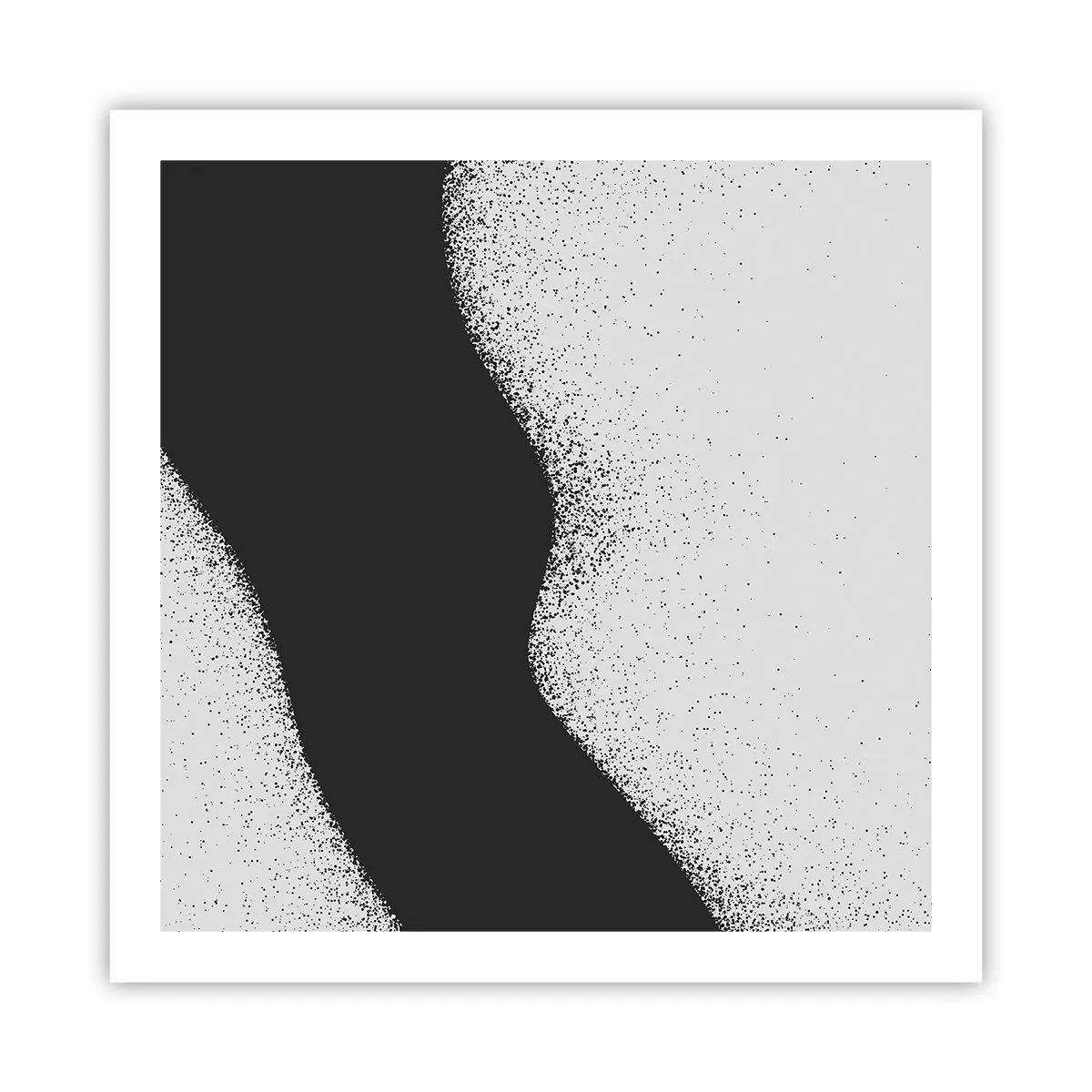 Plakat - Płynna równowaga - 60x60 cm
