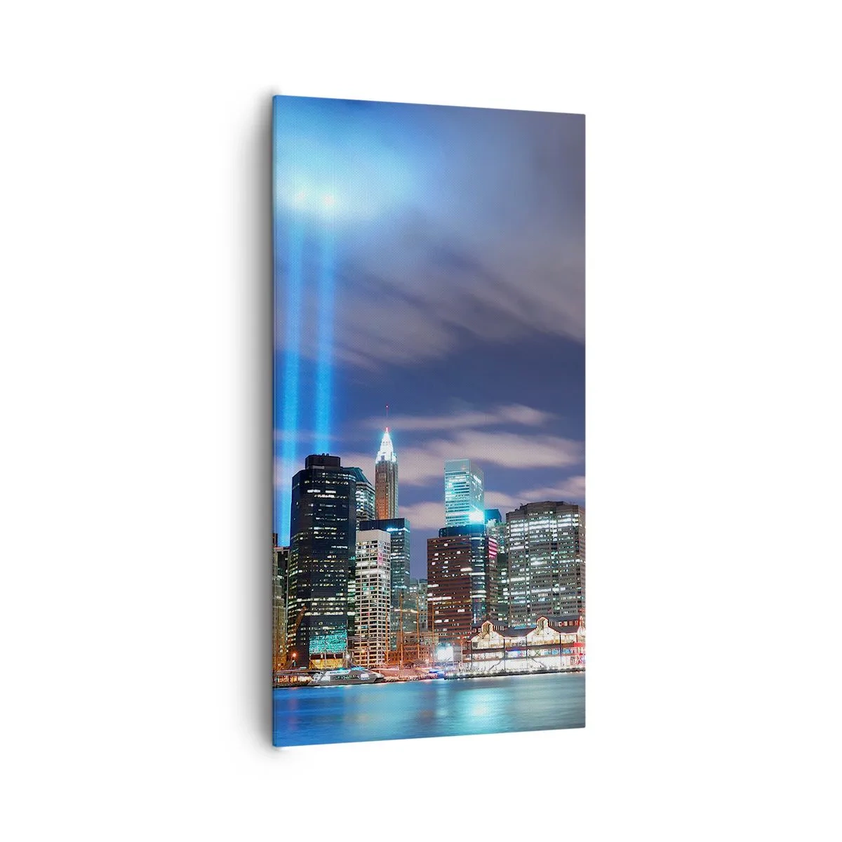 Obraz na płótnie - Światłem dosięgnąć nieba - 65x120 cm