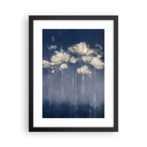 Plakat w czarnej ramie - Jak płatki na wietrze - 30x40 cm