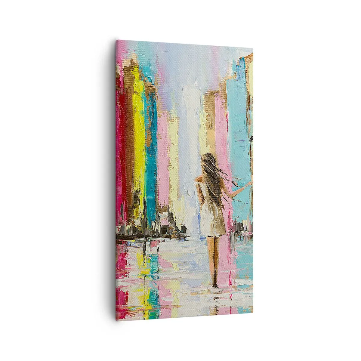 Obraz na płótnie - Idż za mną - 55x100 cm