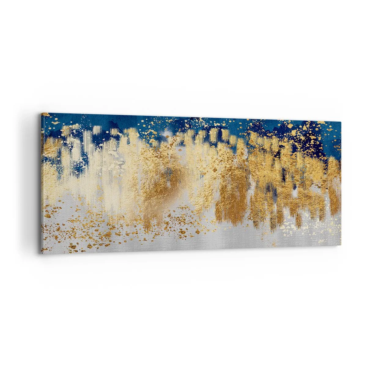 Obraz na płótnie - Nowoczesna kompozycja z błyskiem - 100x40 cm