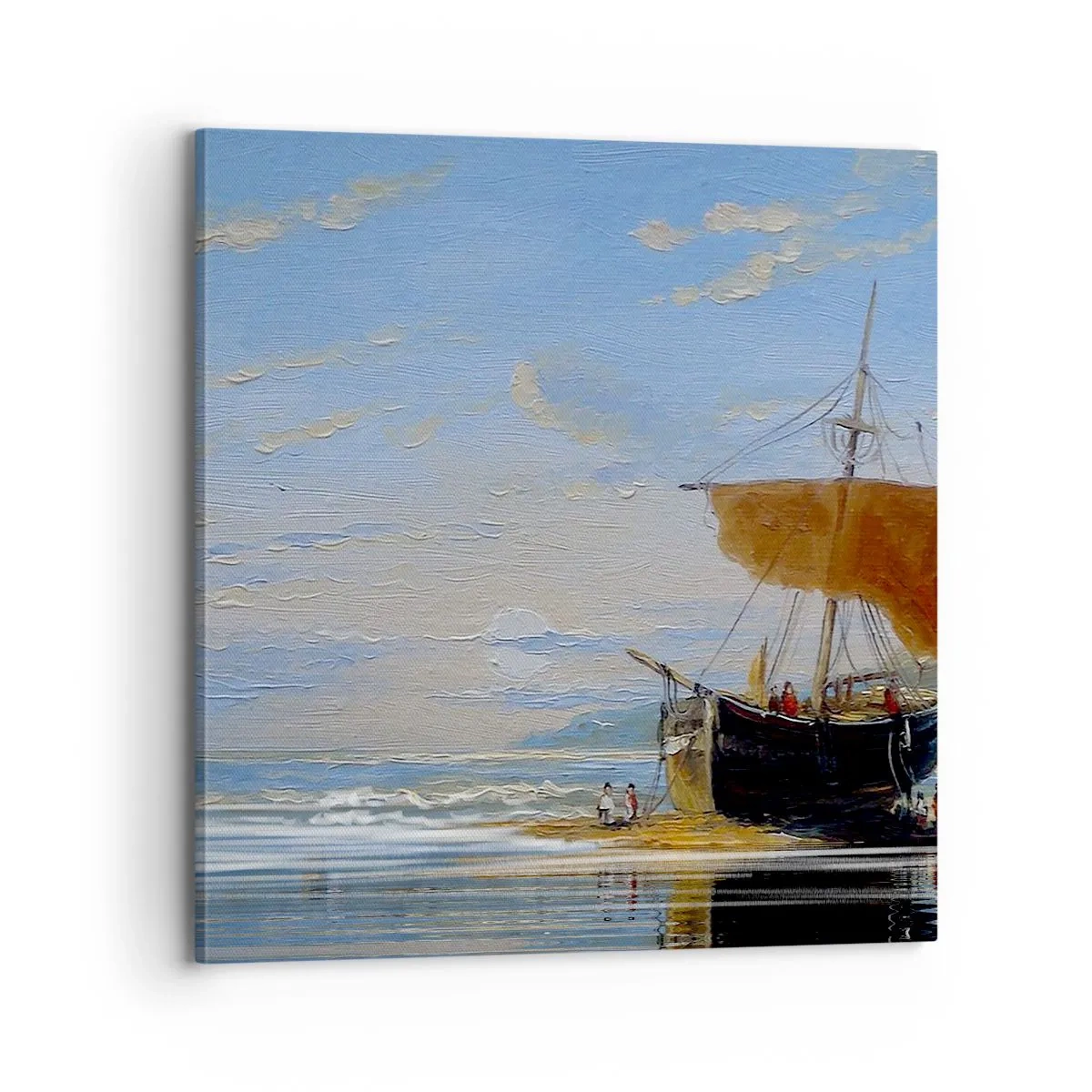 Obraz na płótnie - Woda, ziemia, powietrze - 70x70 cm