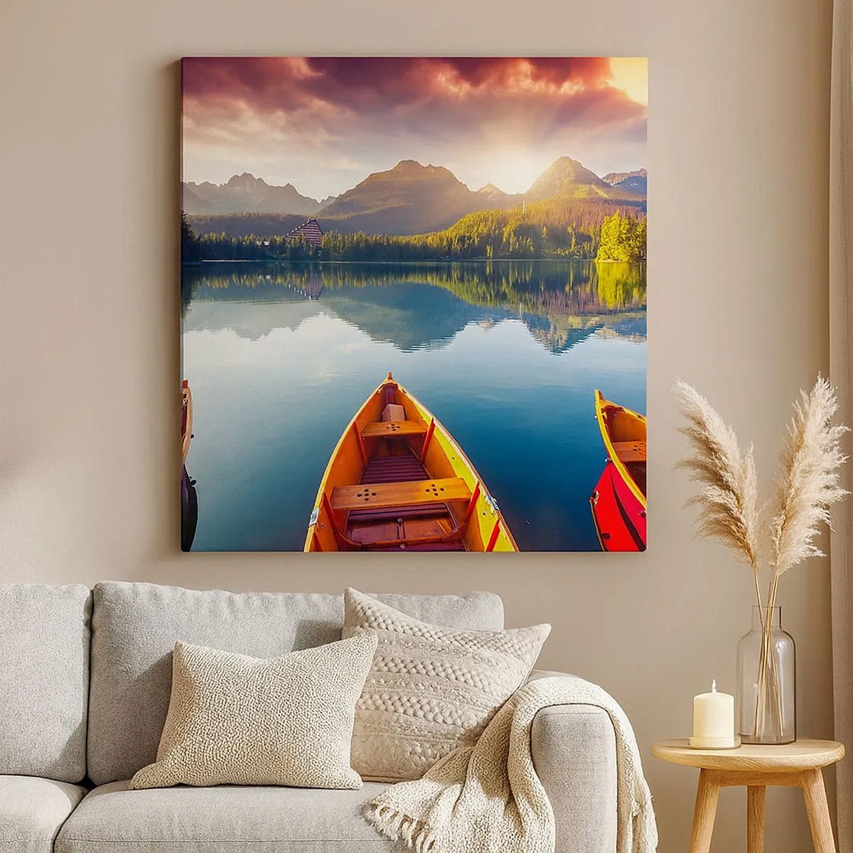 Obraz na płótnie - Nic przeciw naturze - 30x30 cm