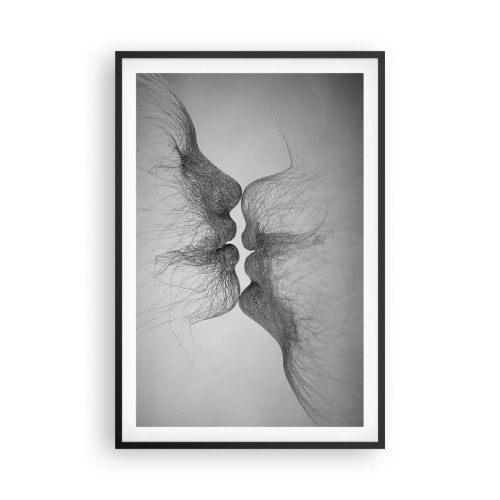 Plakat w czarnej ramie - Pocałunek wiatru - 61x91 cm