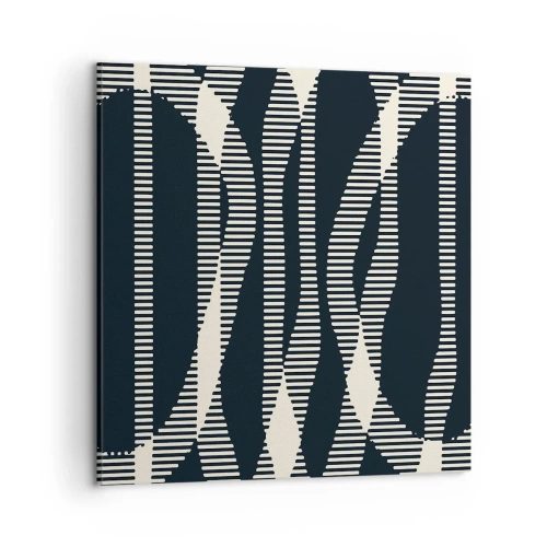 Obraz na płótnie - Próba przełamania ciemności - 50x50 cm