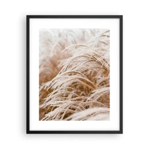 Plakat w czarnej ramie - Pokłon jesiennemu słońcu - 40x50 cm