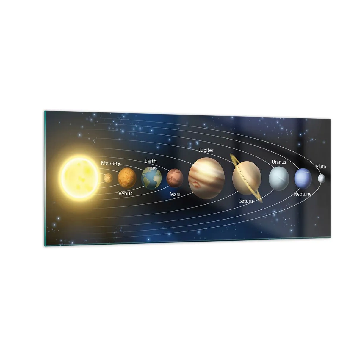 Obraz na szkle - Jedna z dziesięciu - 100x40 cm