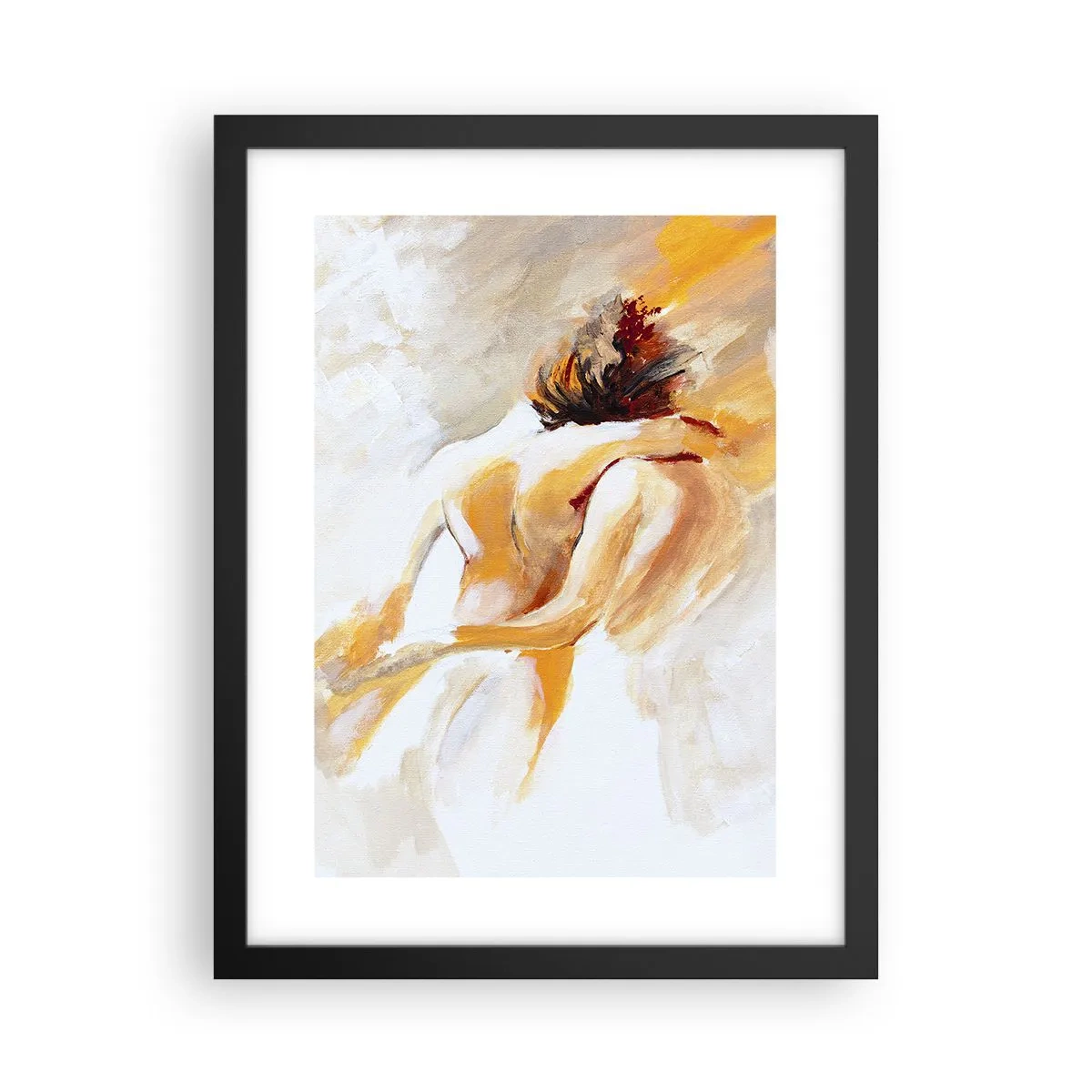 Plakat w czarnej ramie - W niebie bliskości - 30x40 cm