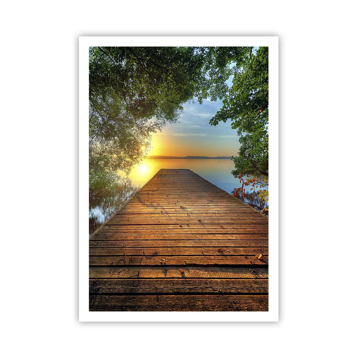 Plakat - Nie śpiesz się, usiądź - 70x100 cm