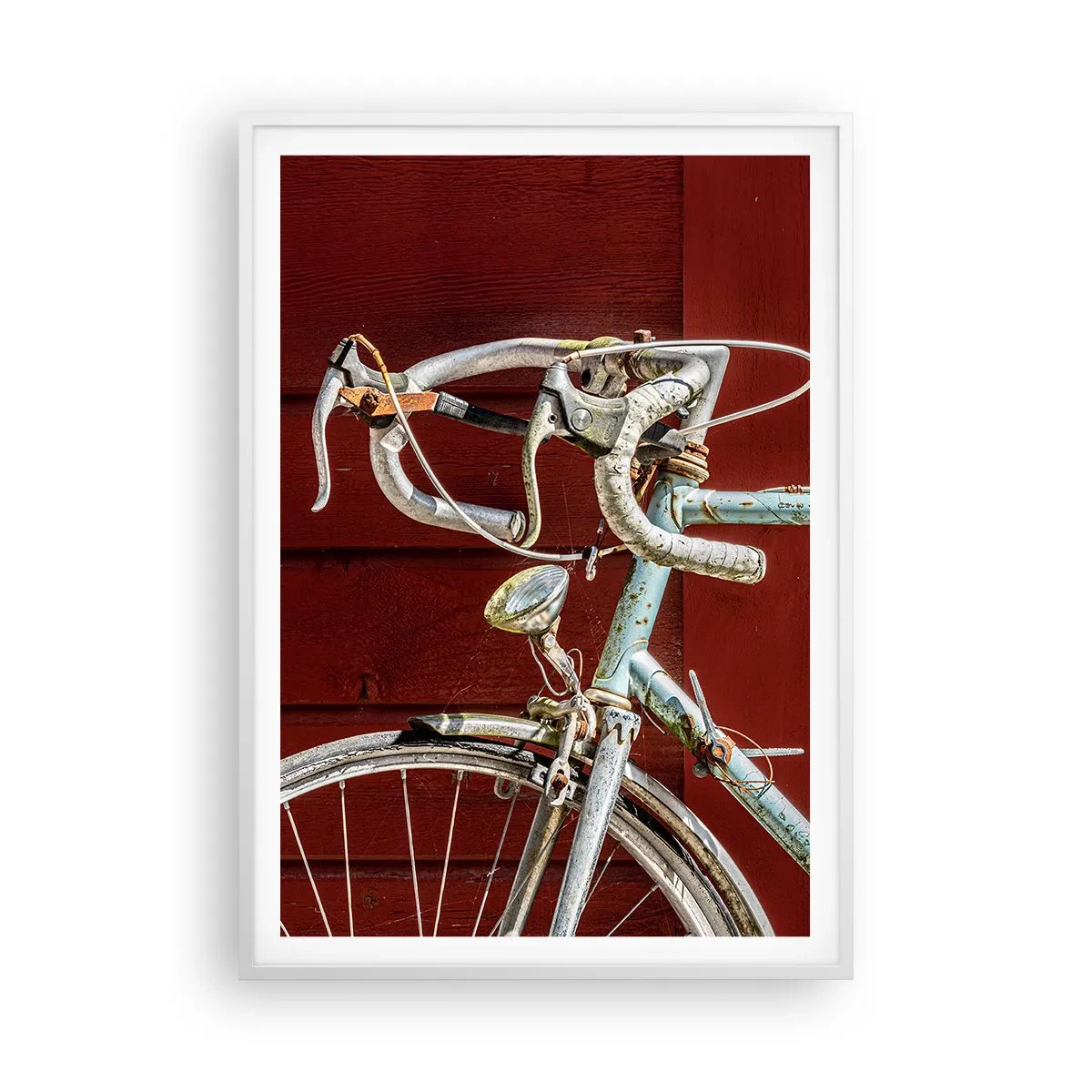 Plakat w białej ramie - Stworzony do zwycięstw - 70x100 cm