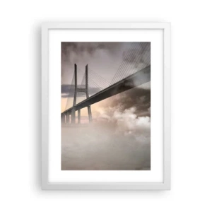 Plakat w białej ramie - Nad rzeką, której nie ma - 30x40 cm