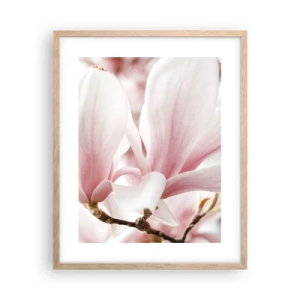 Plakat w ramie jasny dąb - Bezmiar czułości - 40x50 cm
