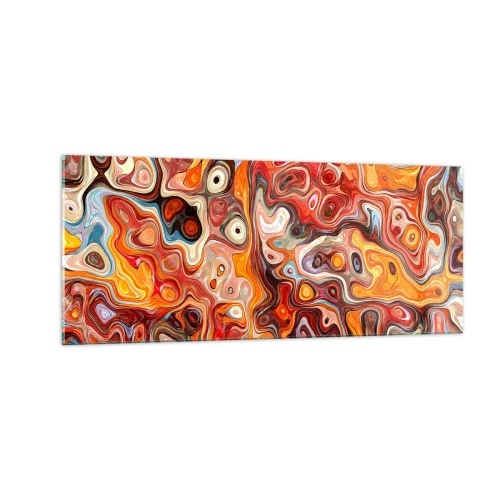 Obraz na szkle - Gdyby orzechy rozpływały się w miodzie - 100x40 cm