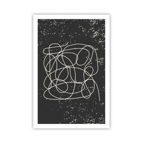 Plakat - Błądzenie myśli - 61x91 cm