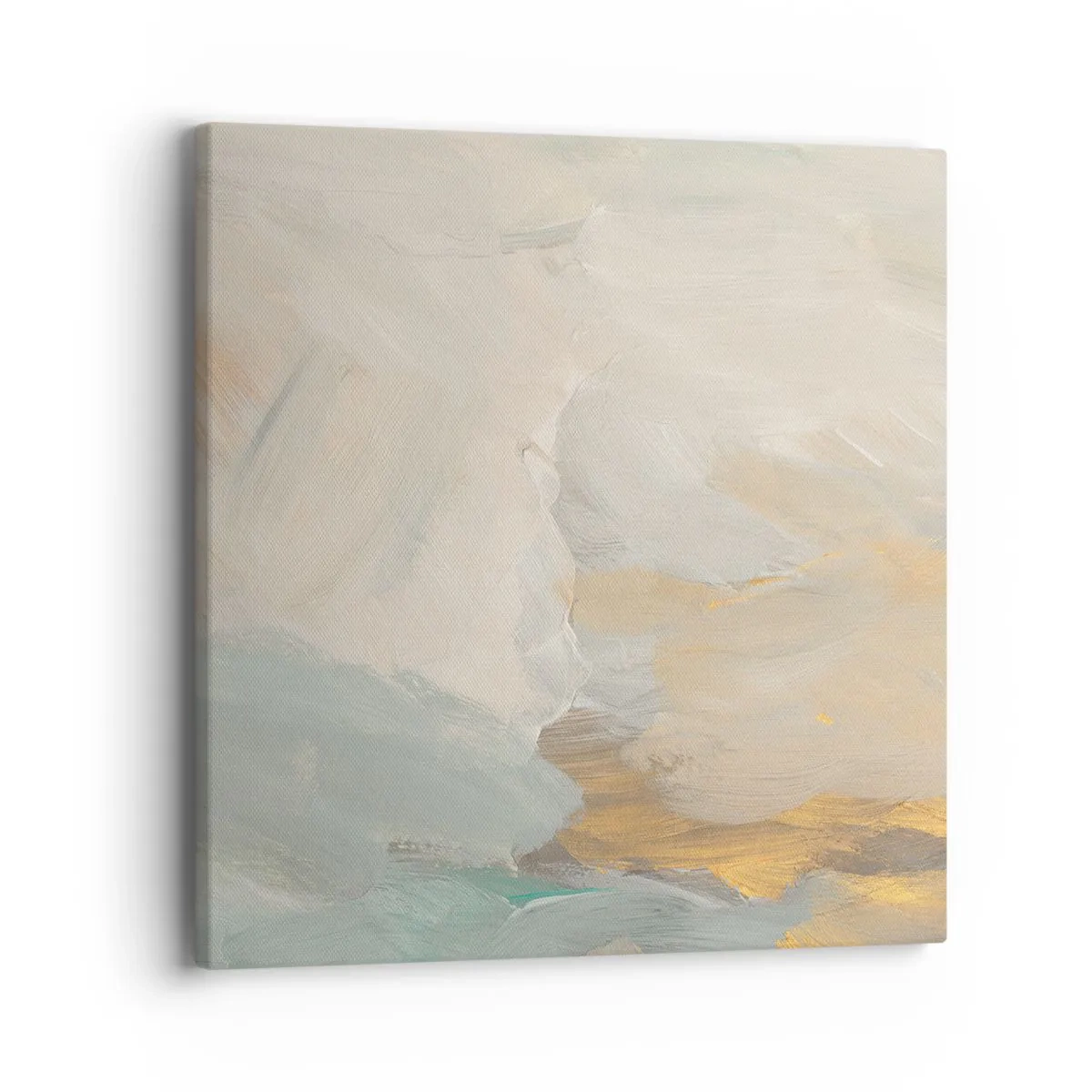Obraz na płótnie - Abstrakcja – kraina łagodności - 40x40 cm