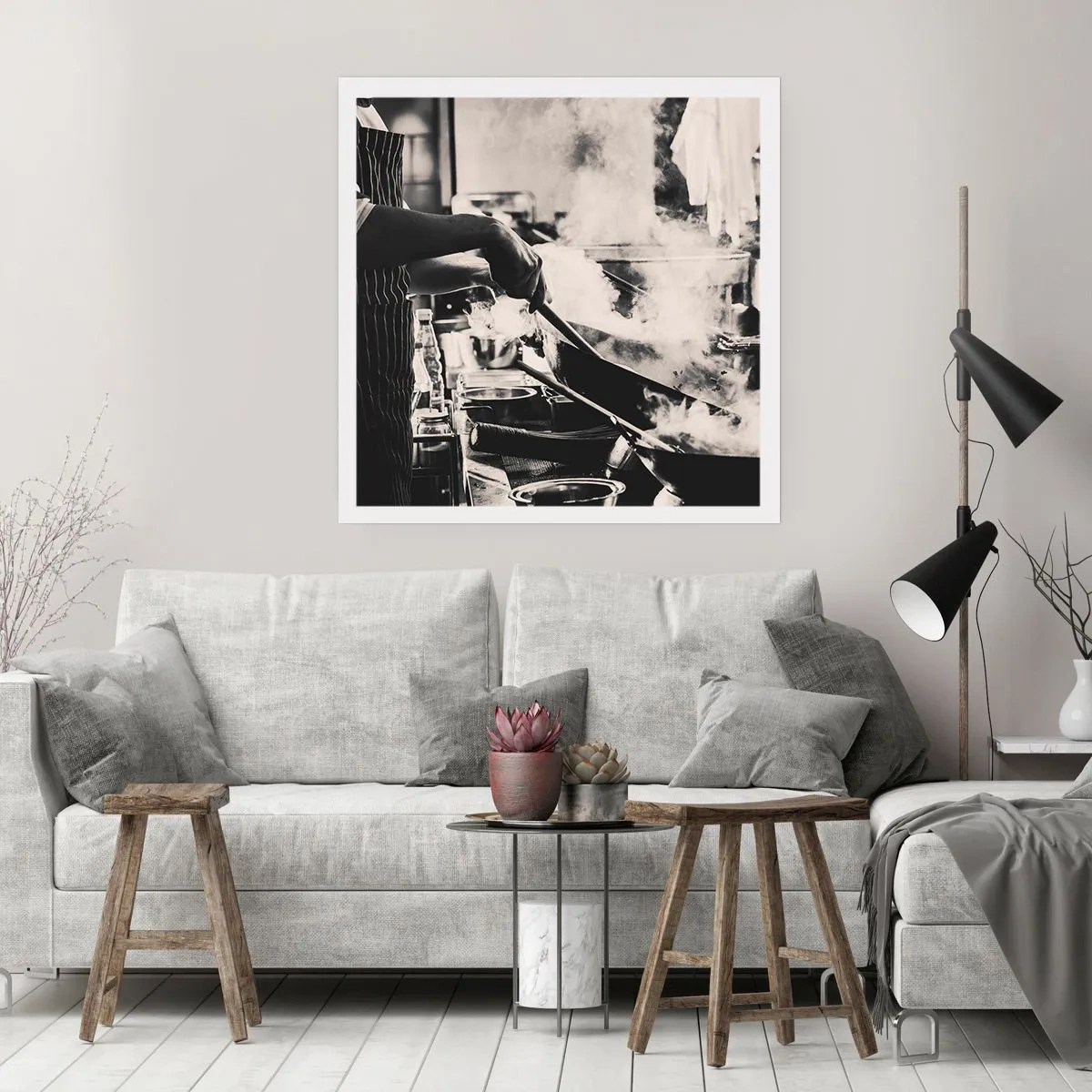 Plakat - Alchemia smaków - 40x40 cm