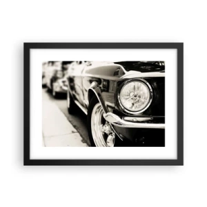Plakat w czarnej ramie - Nieprzemijający blask - 40x30 cm