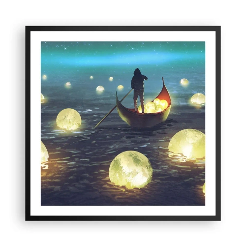 Plakat w czarnej ramie - Rzeczy, o których się filozofom nie śniło - 60x60 cm