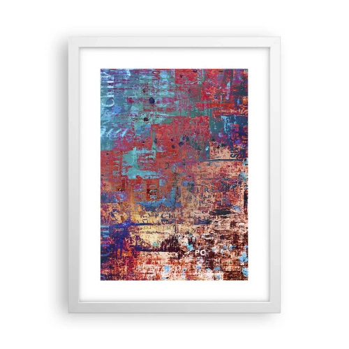 Plakat w białej ramie - Pamięć i niepamięć - 30x40 cm