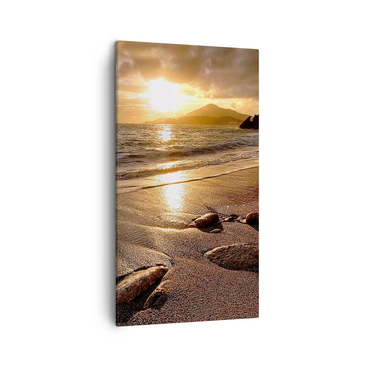 Obraz na płótnie - Idź za słońcem ku wzgórzom - 45x80 cm