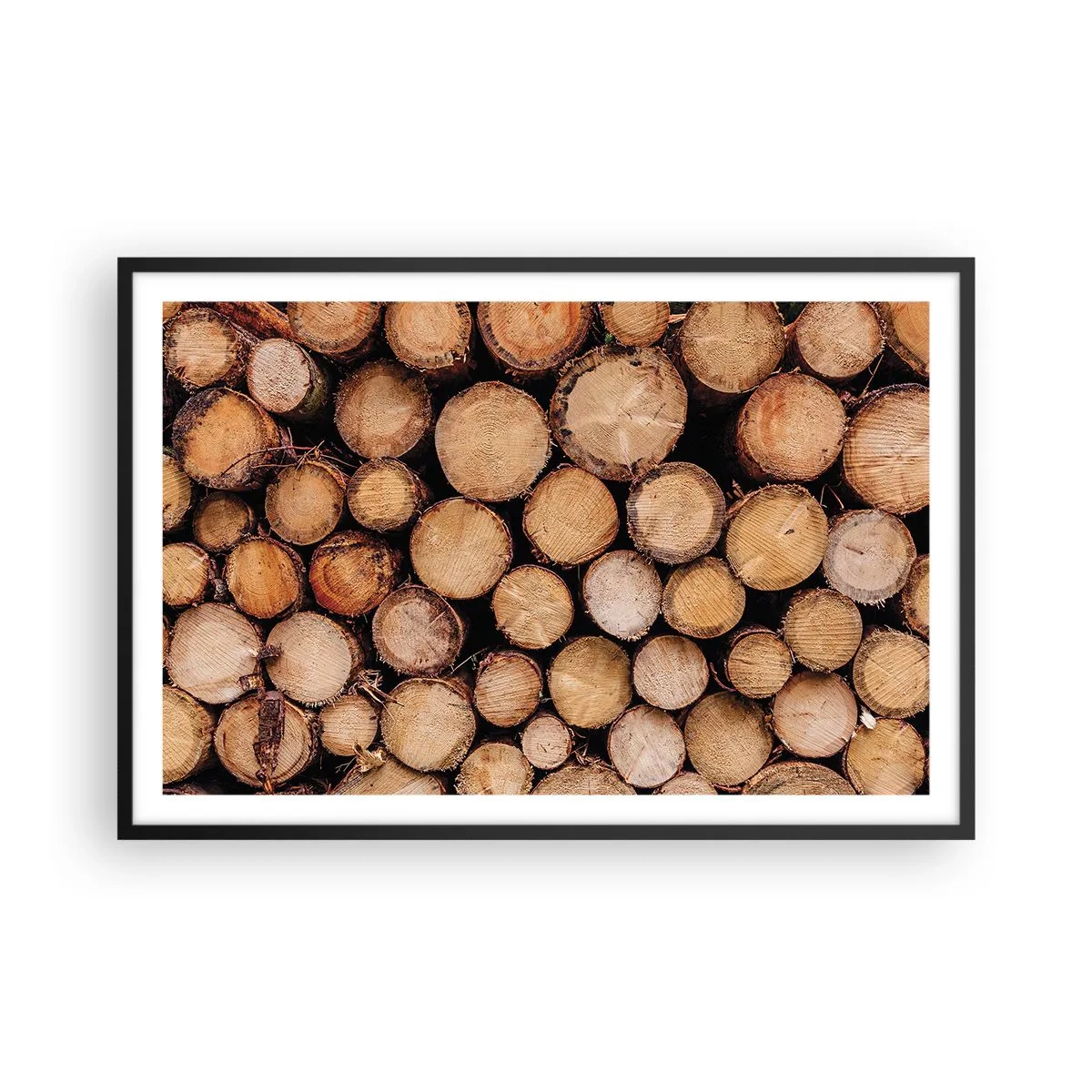 Plakat w czarnej ramie - Nowy początek - 91x61 cm