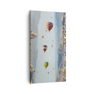 Obraz na płótnie - Tu wszystko jest możliwe - 55x100 cm