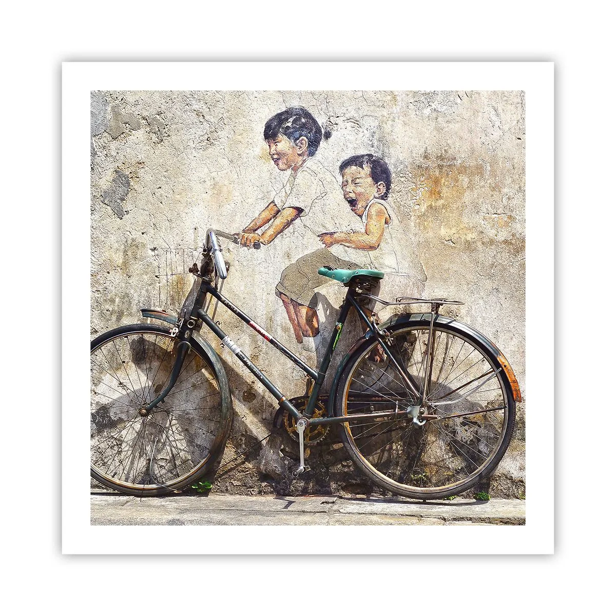 Plakat - Prawda czy fałsz? - 60x60 cm