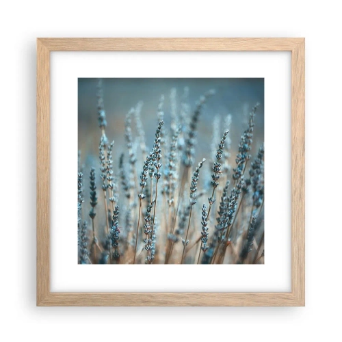 Plakat w ramie jasny dąb - Pachnący łan - 30x30 cm