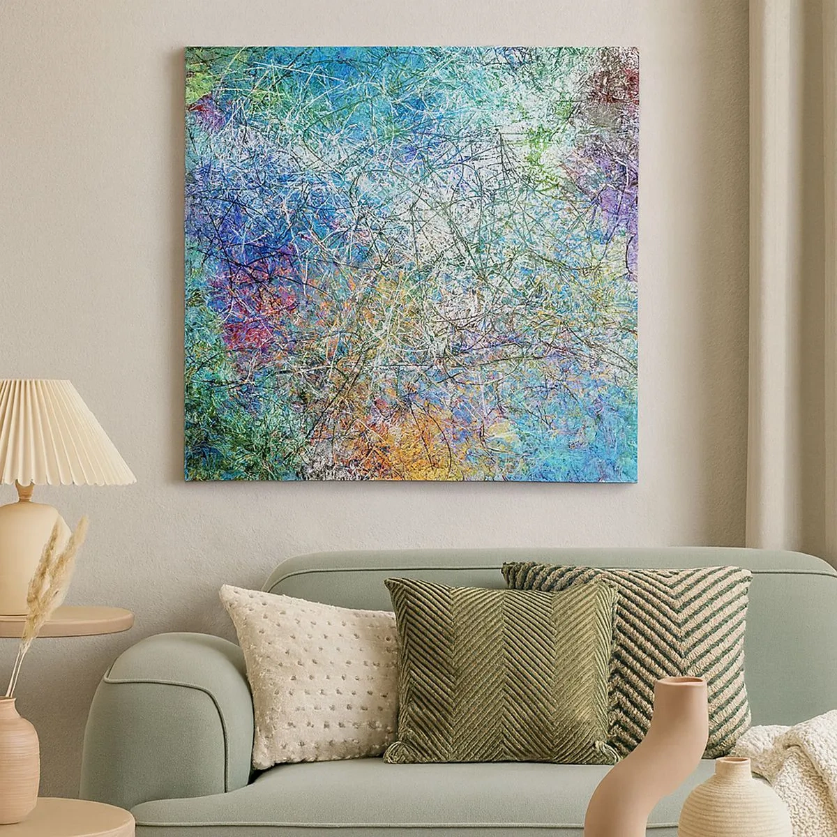 Obraz na płótnie - To nie takie proste - 30x30 cm