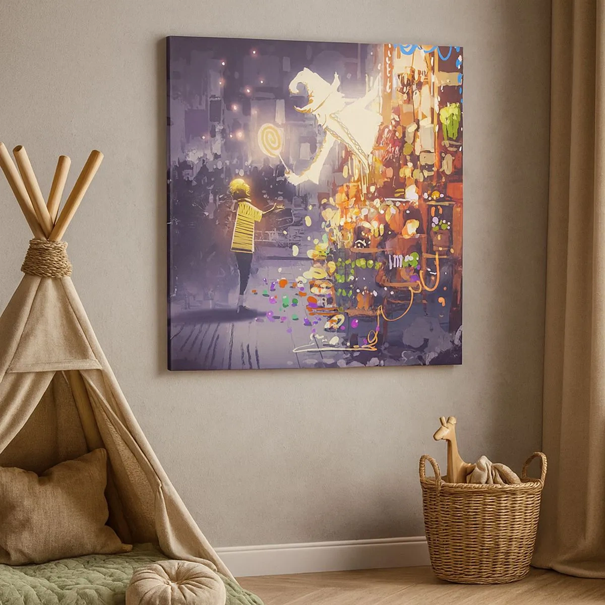 Obraz na płótnie - Czary istnieją - 30x30 cm